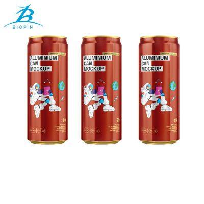 355ml 12oz Sleek Aluminum Blank Cans-Eco-friendly Recyclable Custom Printed for Beverages