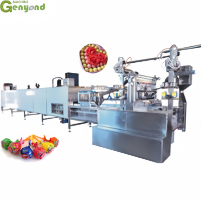 Genyond Lollipop Candy Making Forming Machine Lollipop Stick Candy Making Machine