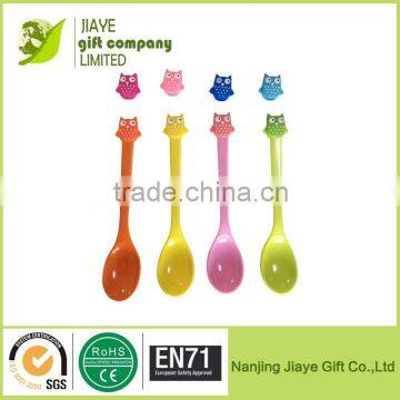 Cute Silicone Spoon Holder For Kids OWL Design