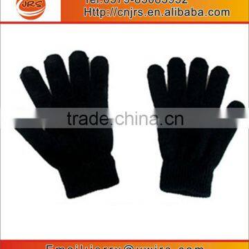 Hot sell acrylic winter magic stretch gloves for kids