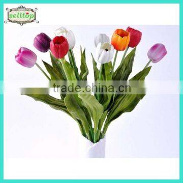 High quality 70cm real touch pu tulip