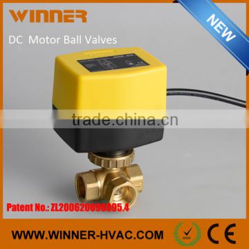 Eco-friendly PTFE Sealing Motorized Electric BSP Threaded Ball Valve