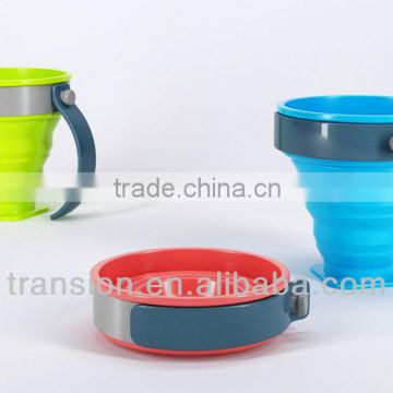 Silicon cups magic cups folding design water cups