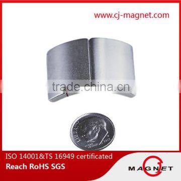 60 angle arc thick magnet with super power