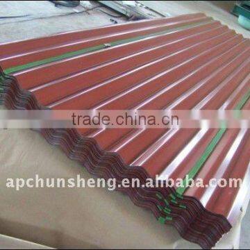 color corrugated roofing sheets