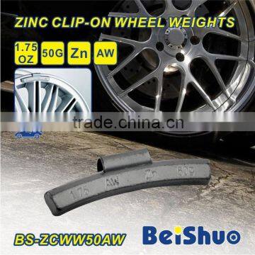 Zinc Clip-on Tire Wheel Balancing Weight for Alloy Rim