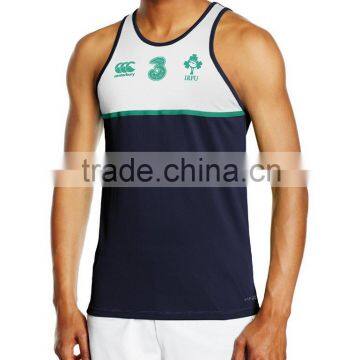 men's top brand quality gym singlet