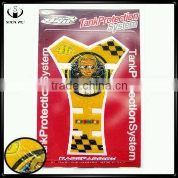 motorcycle sticker rubber motorcycle tank pads