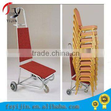 Durable Hotel Metal Table / Chair Trolley