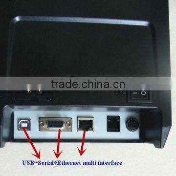 80mm USB+S232 +Lan Port Cheap Thermal Receipt Printer photo-3