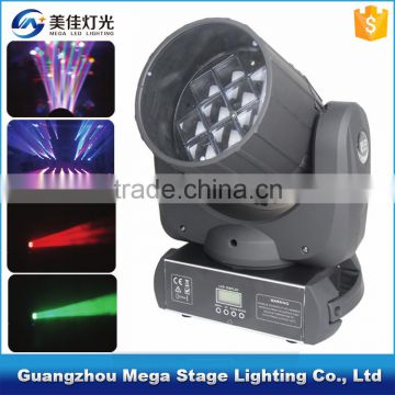 rgbw 4in1 disco dj led stage light effects 12pcs moving head