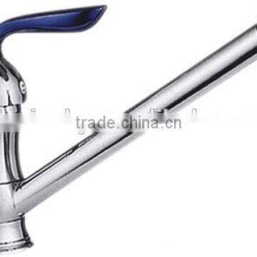 single handle copper kitchen faucet