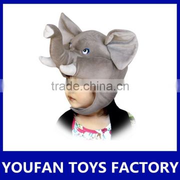 lovely stuffed elephant animal shaped hat