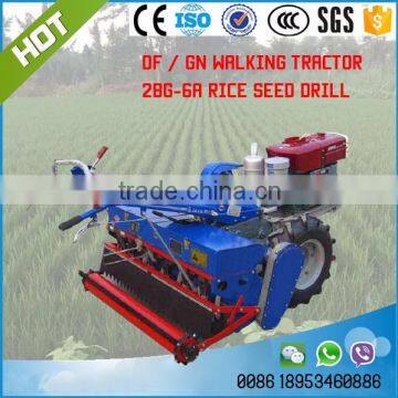 DF12-18HP walking tractor seed drill - 2BG-6A Rice seeding machine