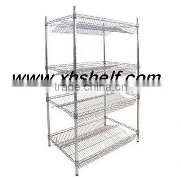 Best quality new design hot sale Wire shelf rack for hotel