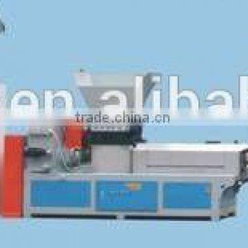 Myanmar hot sale DEKE double shaft single stage plastic recycling line (water ring hot cutting)