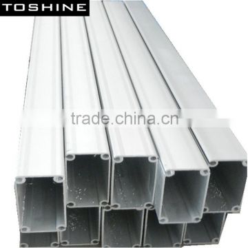 Customized square shape anodized aluminum hollow profile for awnings