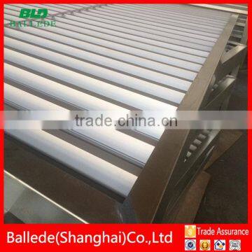 Custom Aluminum Blade Curtain Wall Louver for Sunshade Waterproof photo-2