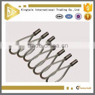 7*7 6.0mm Pressed Galvanized Steel Wire Rope Sling photo-2