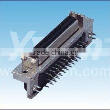 China supplier ROHS certificate right angle / bending SCSI connector