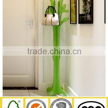 Wooden Furniture bedroom clothes tree hanger /colored clothes hanger stand