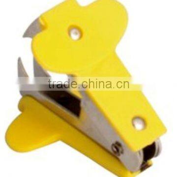 Mini Plastic Colored Staple Remover