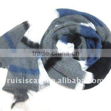 Newest Fashion Knitting Mohair Winter Scarf