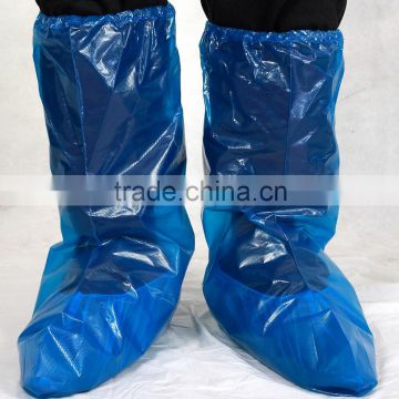 Waterproof Disposable PE boot cover with CE & ISO certificatesfor food industrial