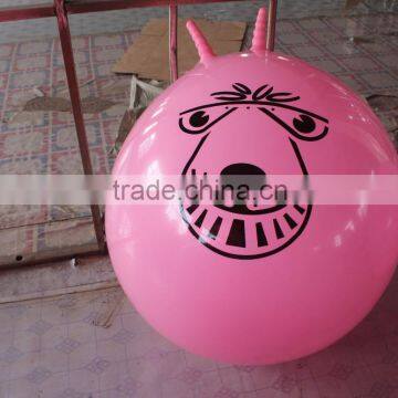 inflatable jumping ball durable pvc hopper ball with logo printed