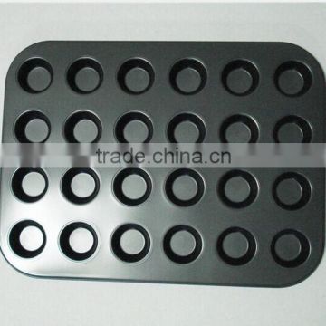 24 cups puff Cup Cake Baking Mold bakeware