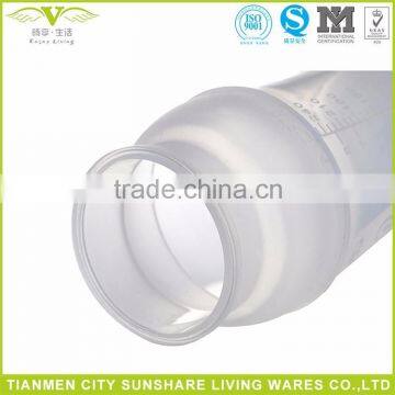 Soft Silicone Baby Feeder Bottle, Innocuous Silicone Baby Feeding Bottles With PP Cover And Handle photo-4