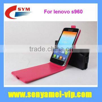 Up down thermoforming products leather case for lenovo s960, for lenovo s960 vibe x