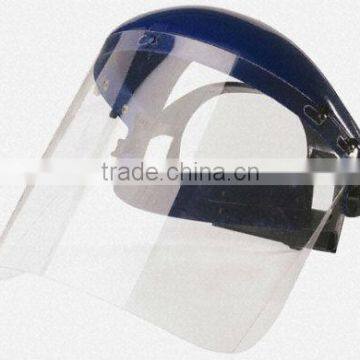 transparent petg visor and pc visor mouth to mouth face shield manufacturer pass ANSI/ISEA Z87.1-2010