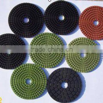 diamond wet polishing pads for rock