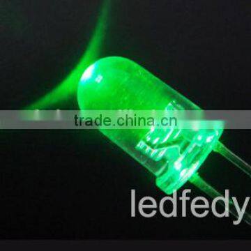 High bright 5mm Green flashing led