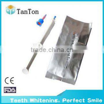 New design Dual Barrel Syringe teeth whitening gel