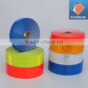 CY PVC Ribbon Tape Colorful Reflective Visibility Tape