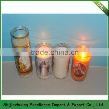 wholesale paraffin wax church candles / pillar church candles