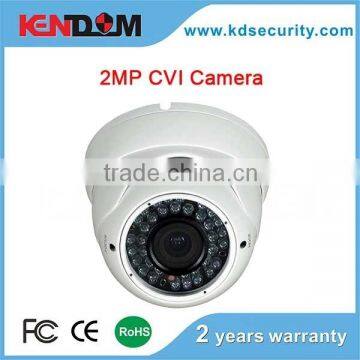 Kendom 2 Megapixel HDCVI Camera 1080P vandalproof Dome Full HD CVI Camera