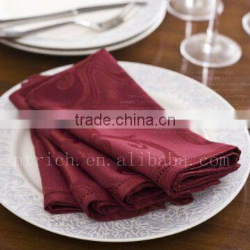 Elegant jacquard table napkin