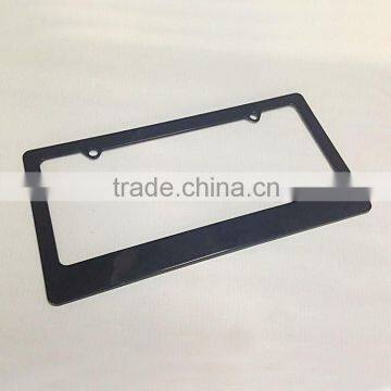 Custom USA Size ABS Plastic Blank License Plate Frame, Car Number Plate Frame photo-2