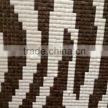 3d Convex Pattern Art Shell Mosaic Picture.seamless Mosaic Pictures for Background Wall photo-3