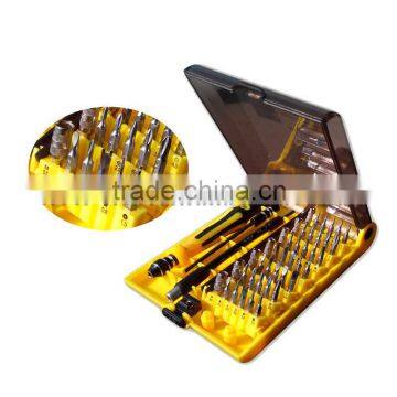 45-in-1 Precision screwdriver set iphone cell phone laptop watch eye glass PDA MP3 NDS PSP repair tool set