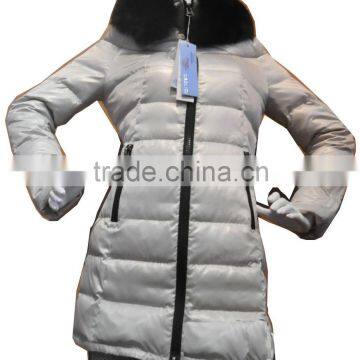 ladies long coat new design 2014 china factory