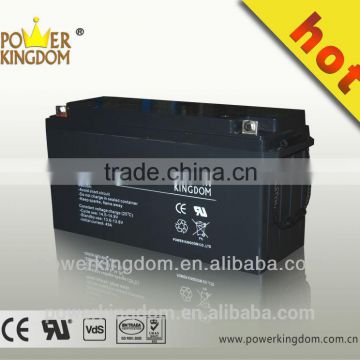 12V 150AH Long life UPS battery with 15 years design life