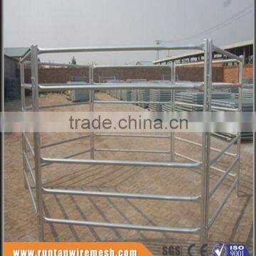 Trade assurance round Oval or square Pipe galvanized steel corral panels