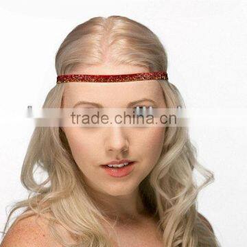 3/8 Inch Glitter Elastic Headband top baby handband crochet headband