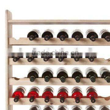 wooden wine rack