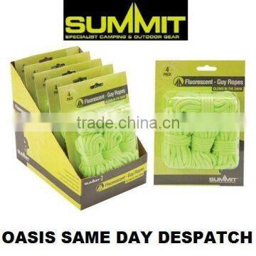 Summit Pack X4 Glow In The Dark Guy Ropes - Camping / Tent