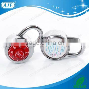 AJF high quality hot selling 3 dials rotary girls combination lock for Fitness Clubs